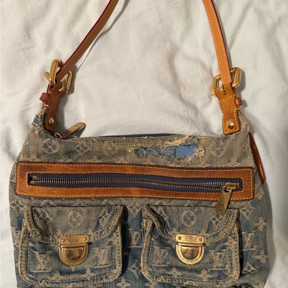 Louis Vuitton Denim Baggy PM PROJECT CONDITION